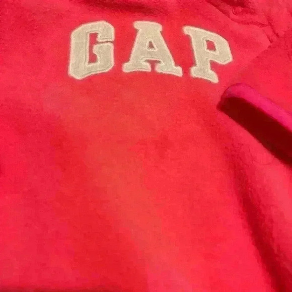 Pink Baby Gap Sleeper, Size 6-12 Months Bunny Hood - Picture 4 of 5